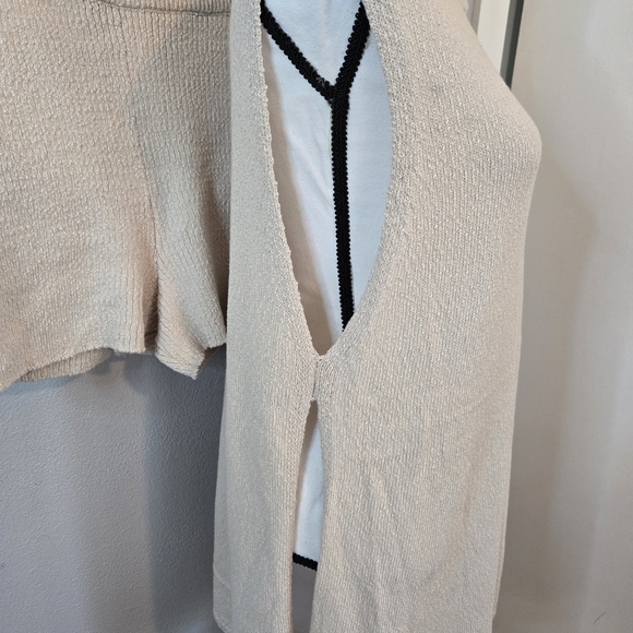 Free People Beach Miranda Sweater Set Sleeveless Knit Dress Sz XL New With Tag - Picture 6 of 15